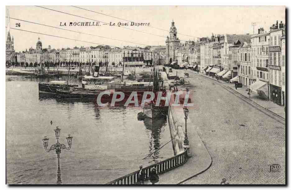 La Rochelle — Le Quai Duperré — Anciens Étab. NELRBIN & Cie, Paris