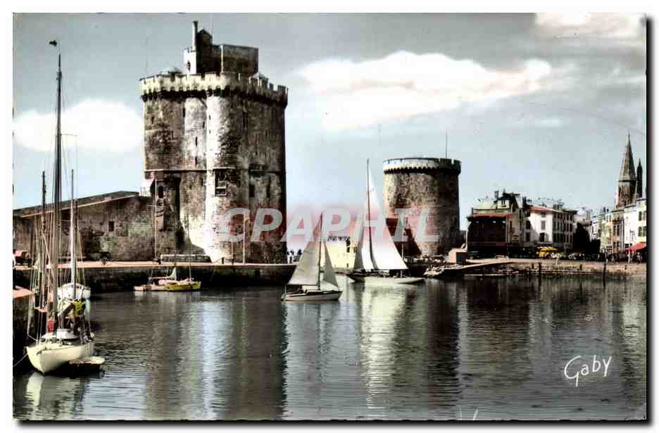 La Rochelle — Les Tours de l'Entrée du Port — Artauc Tarn et Fils, Nantes