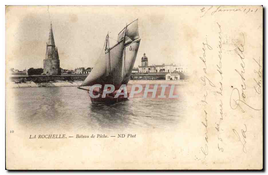 La Rochelle — Bateau de Pêche — ND Phot