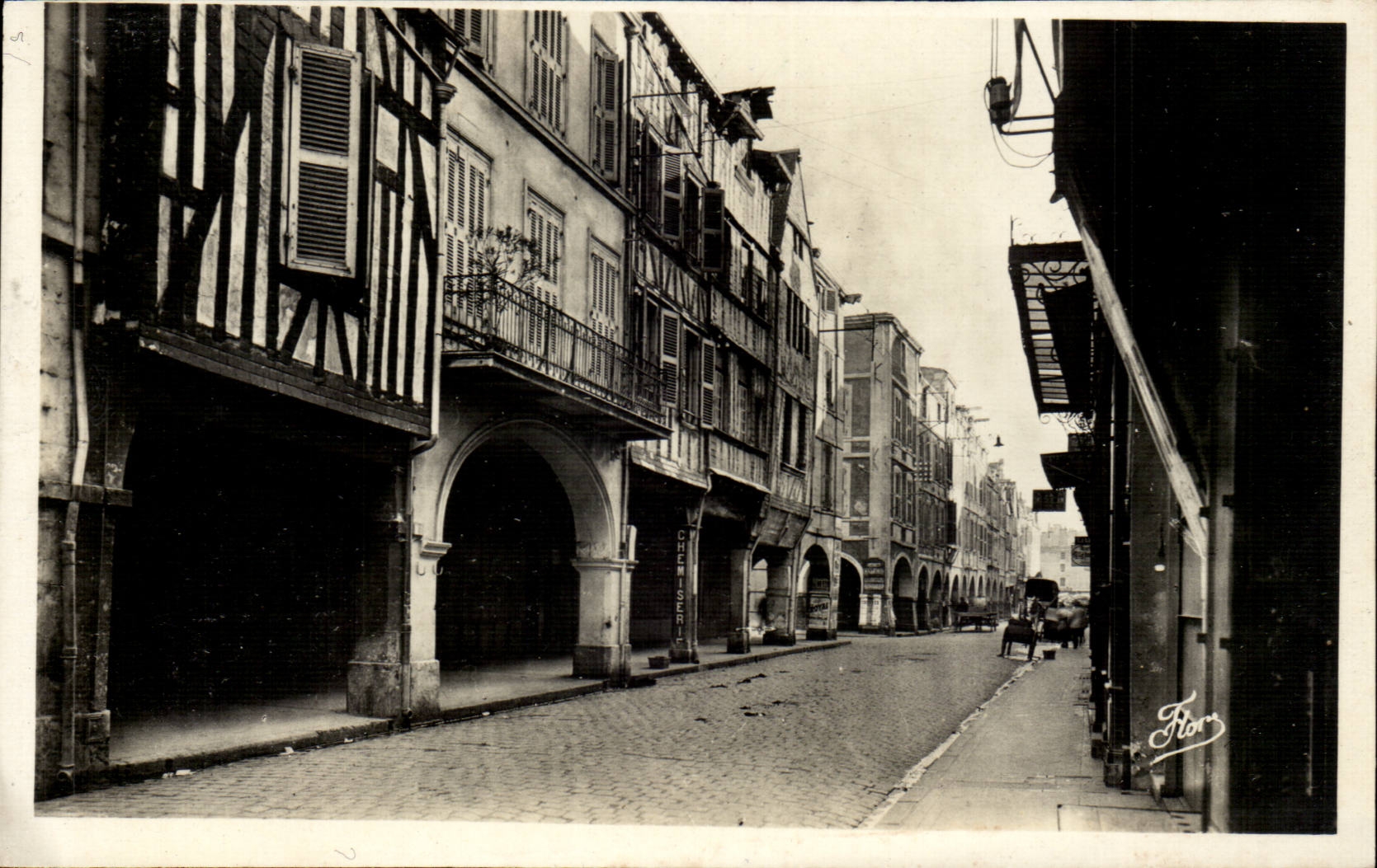 La Rochelle — Rue des Merciers — Éditions Flor