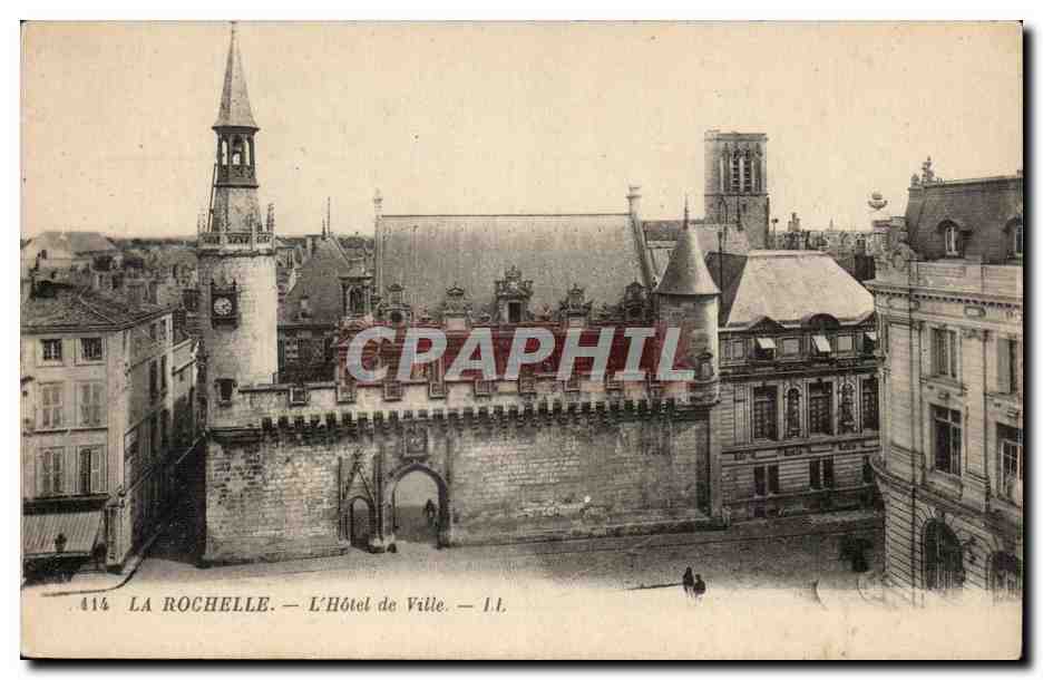 La Rochelle — L'Hôtel de Ville — Léry Fils et Cie, Paris