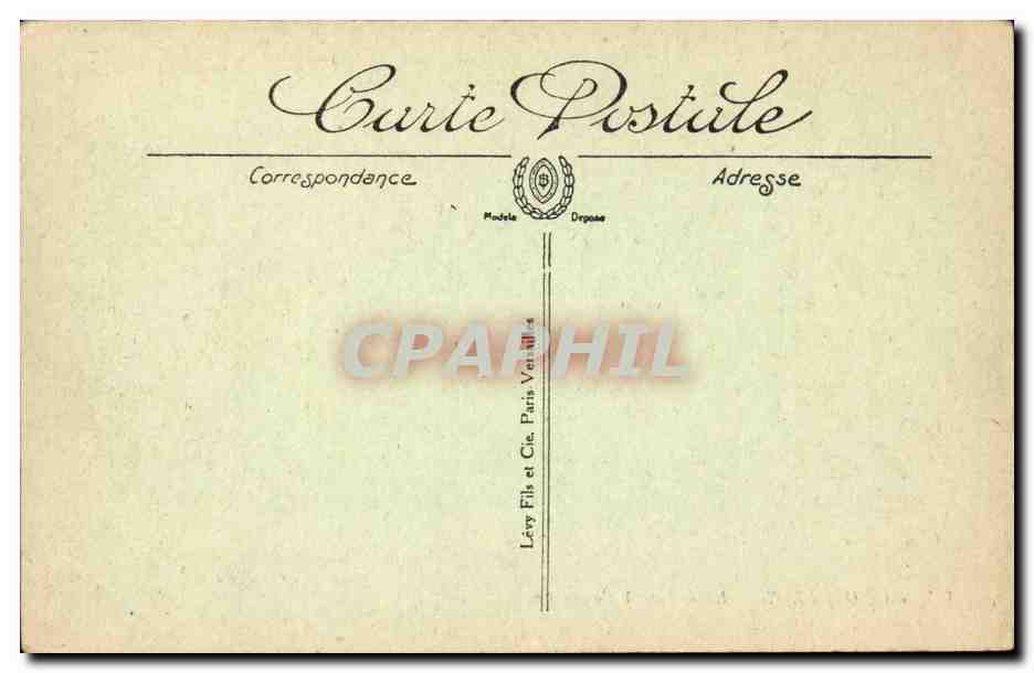 La Rochelle — L'Hôtel de Ville — Léry Fils et Cie, Paris — Rückseite