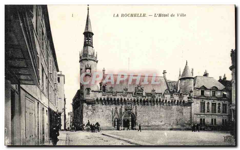 La Rochelle CPA L'hotel de ville
