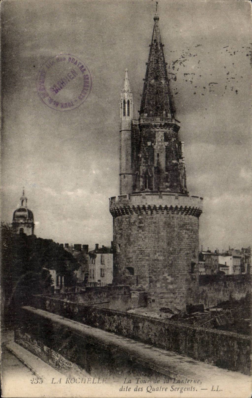 La Rochelle — La Tour de la Lanterne, dite des Quatre Sergents — LL. — n°235