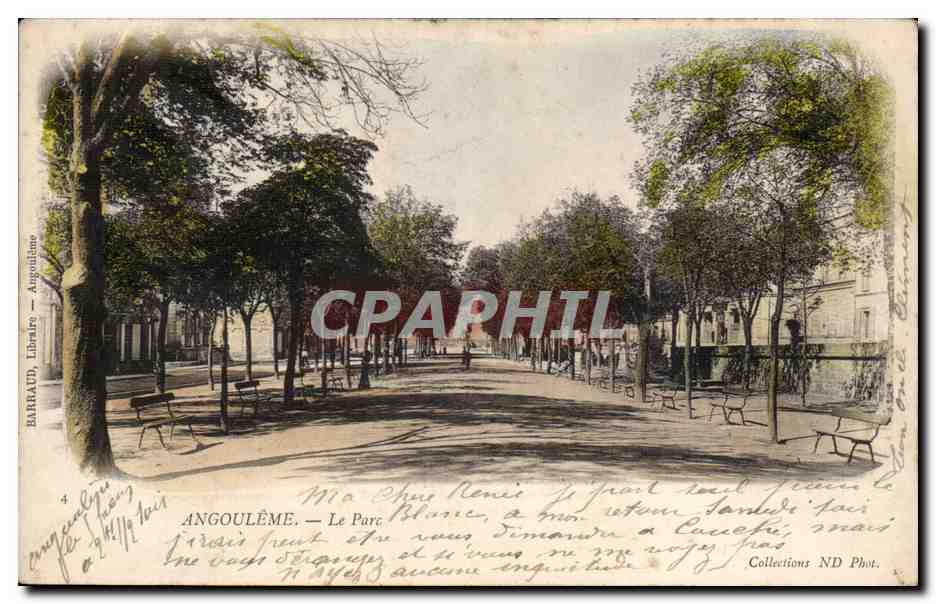 Angouleme CPA Le parc