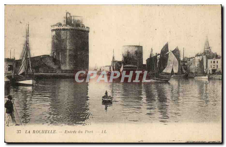 La Rochelle CPA entree du port