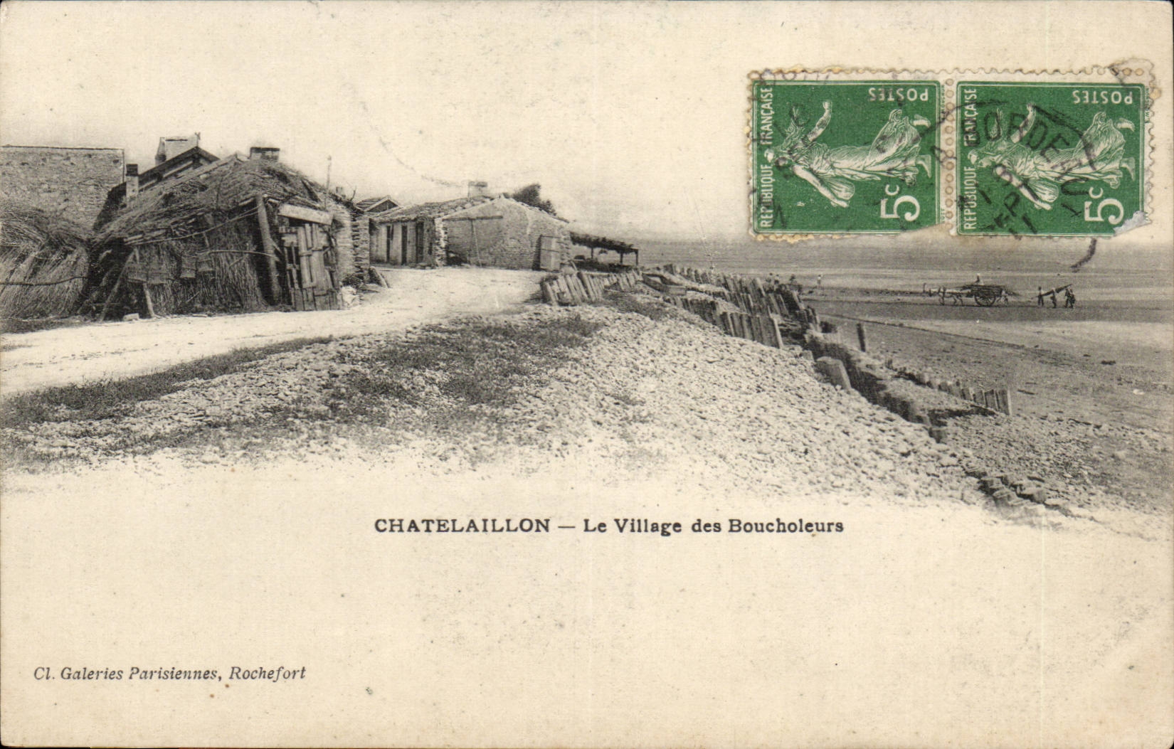 Chatelaillon CPA Le village des Boucholeurs