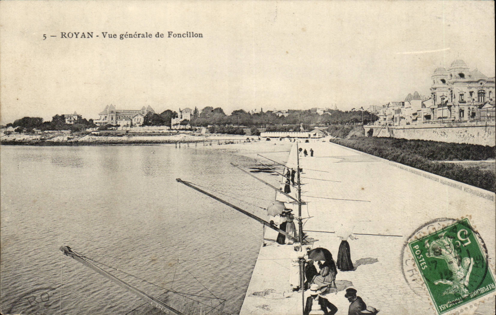 Royan CPA Vue generale de la Fouillon