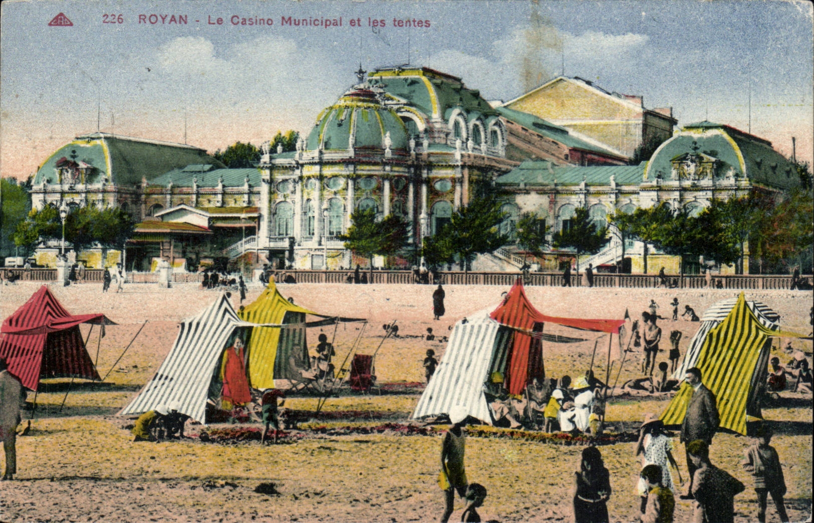 Royan - Das Municipale Casino und die Zelte — anonymer Verlag, Nr. 226