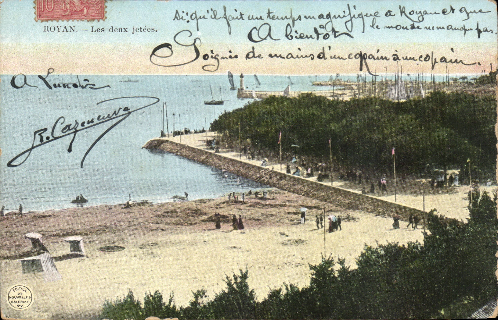Royan CPA les deux jetees