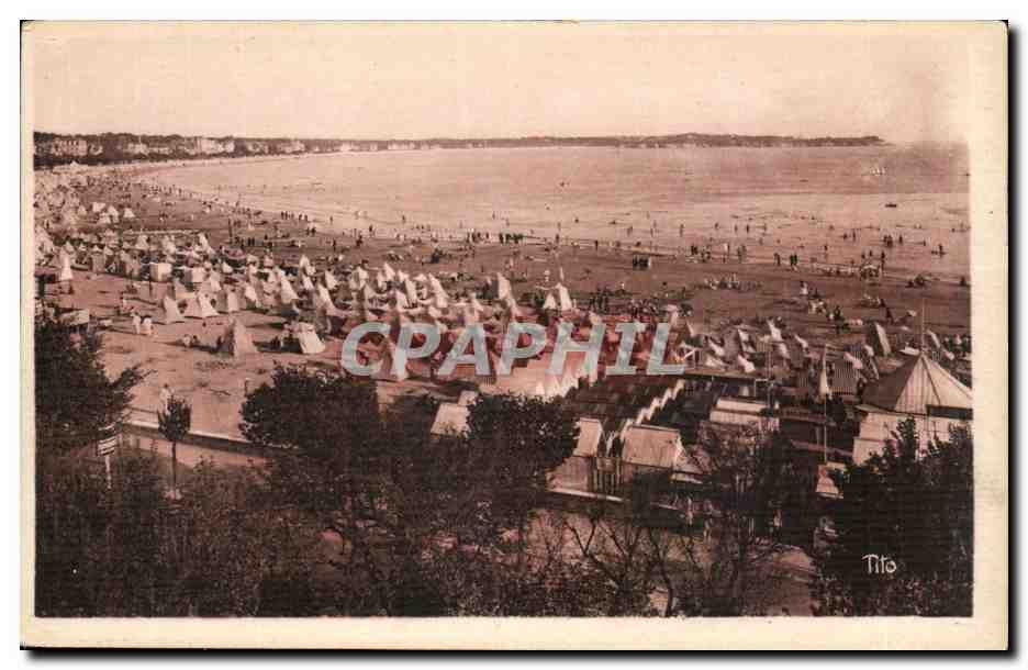 Royan CPA Vue generale de la grande conche