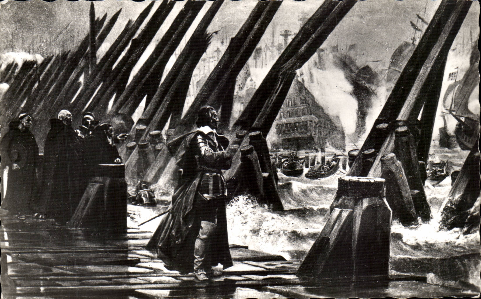 La Rochelle — Richelieu sur la jetée (tableau) — Cliché des Arts Photographique, Paris
