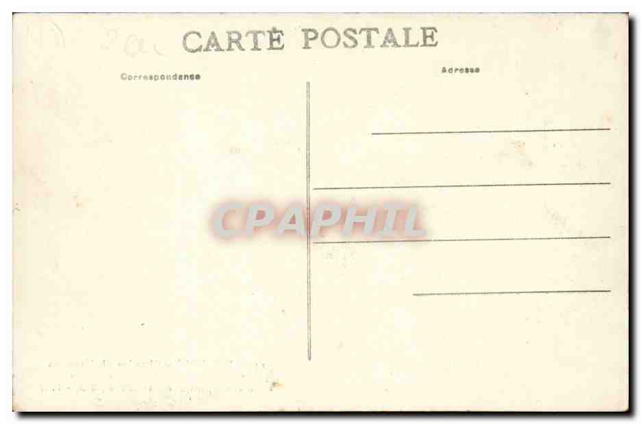 Ile d'aix CPA Chambre ou Napoleon passa ses derniers jours en France avant son depart pour Sainte Helene  — Back