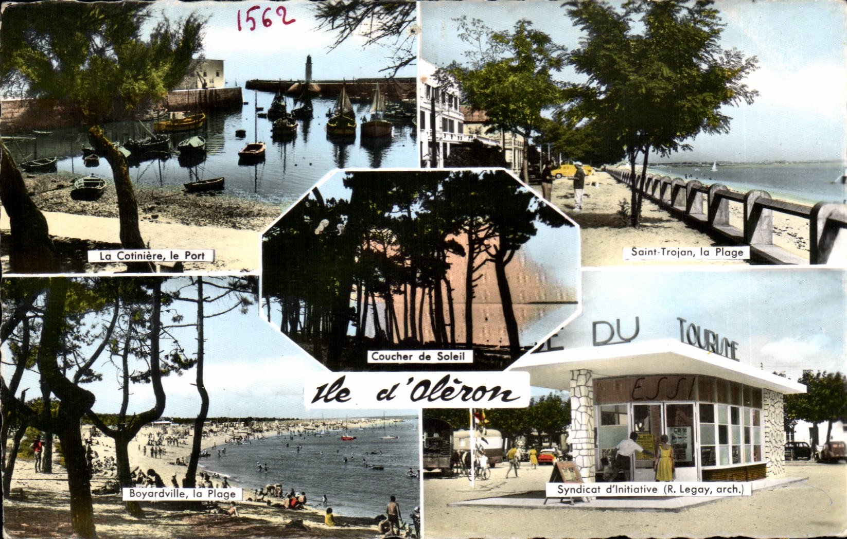 Île d'Oléron — Vue panoramique — Syndicat d'Initiative (R. Legay, arch.)