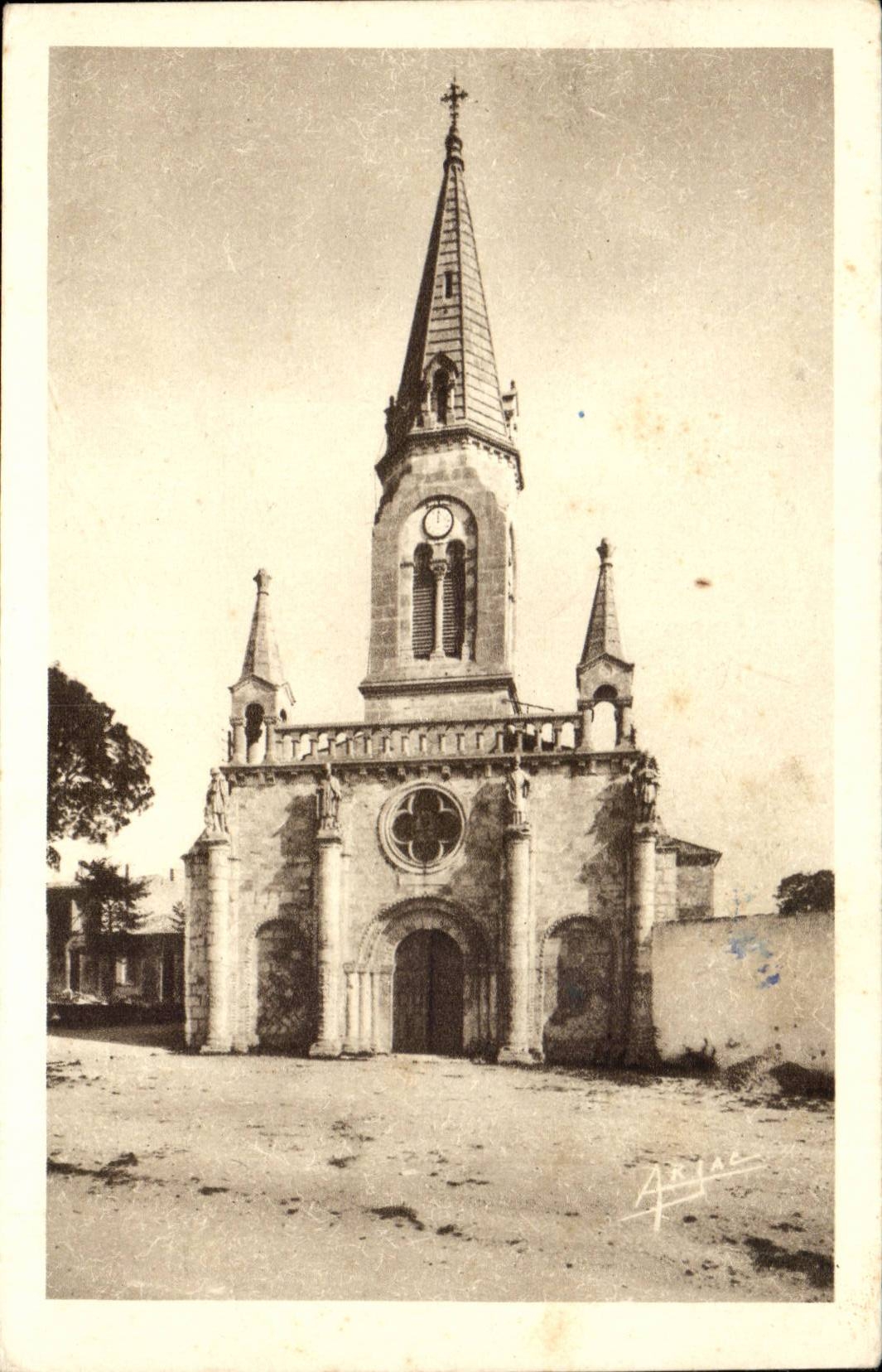 Saint-Denis - L'Église — Ile d'Oléron — Photo Arjac