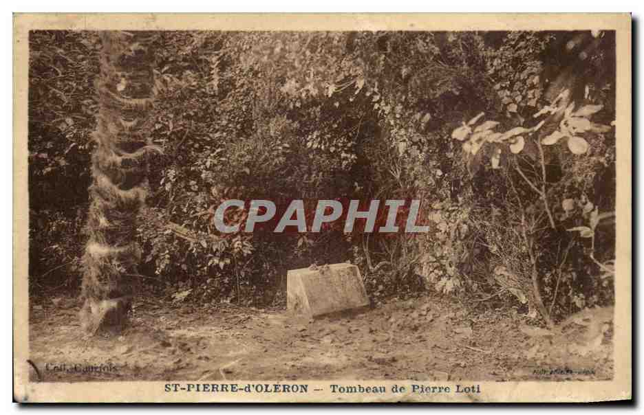 Saint Pierre d'Oleron - Tombeau de Pierre Loti - CPA 