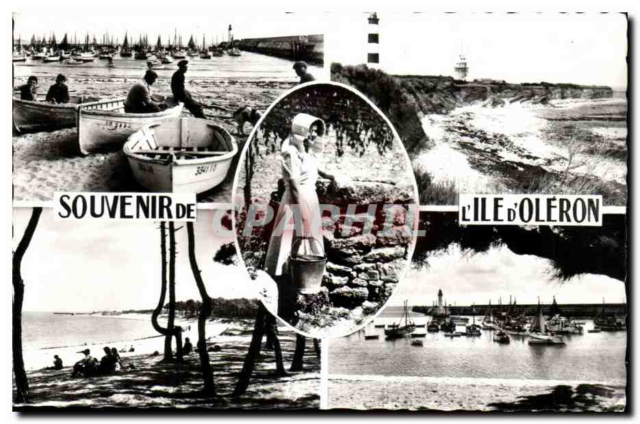 L'Île d'Oléron — Souvenir de l'île — éditeur CPAPHIL, n° de série non visible