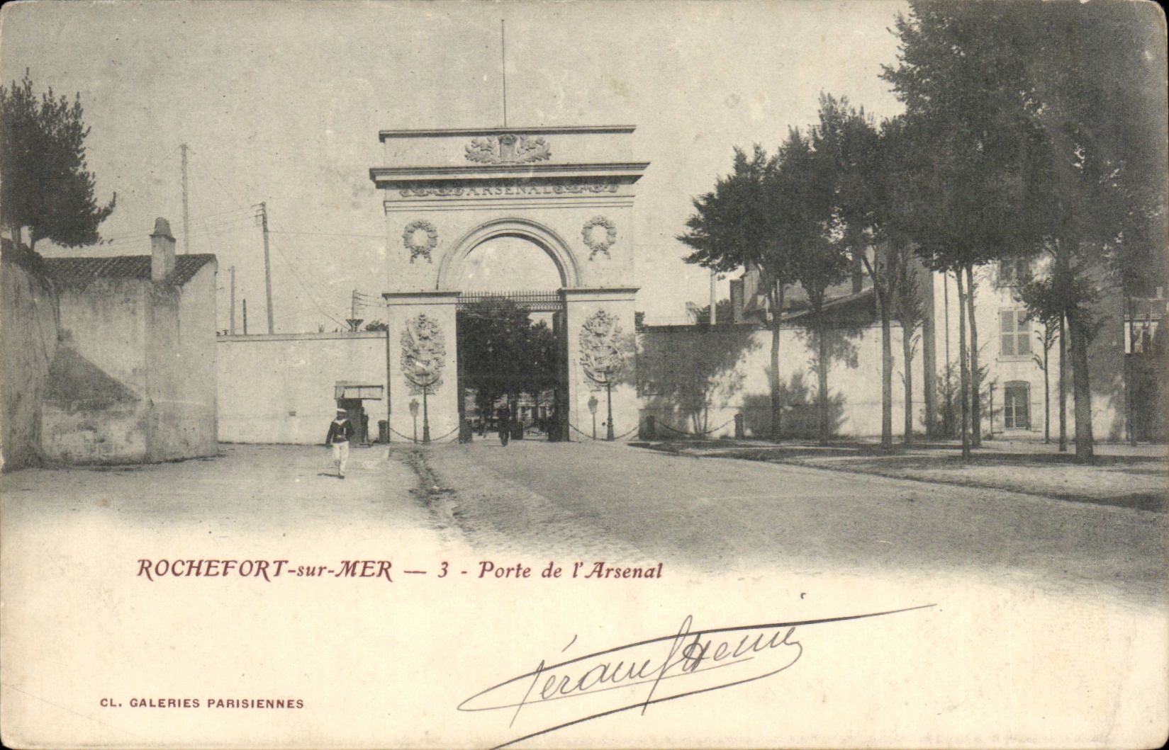 Rochefort sur Mer - Porte de l'Arsenal - CPA 