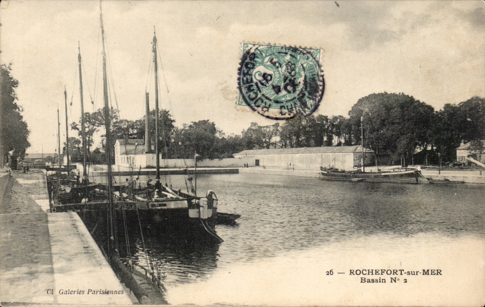Rochefort sur Mer - Bassin n 2 - CPA 