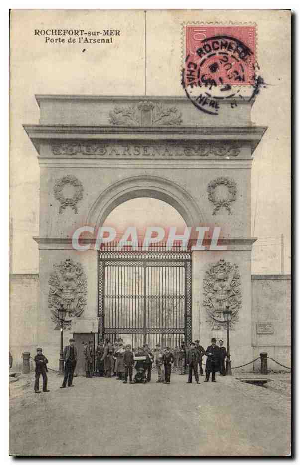Rochefort sur Mer - Porte de l'Arsenal - CPA 