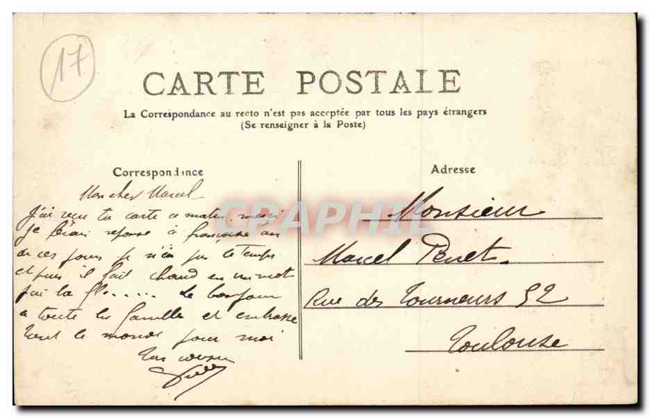 Rochefort sur Mer - Porte de l'Arsenal - CPA  — Back