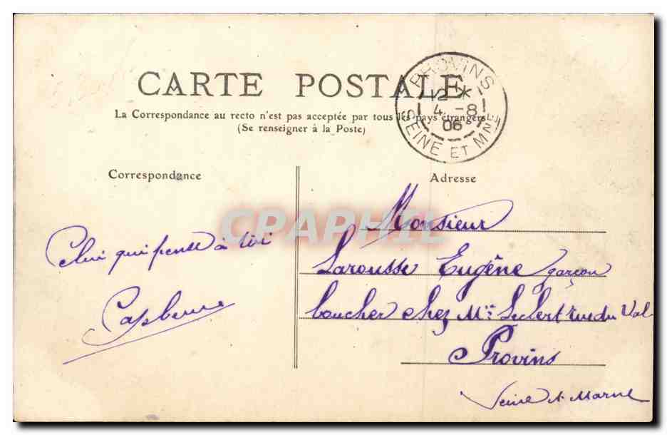 ROCHEFORT-sur-MER — Arsenal - "Le Davoust" — Cruiser in Reserve — Back