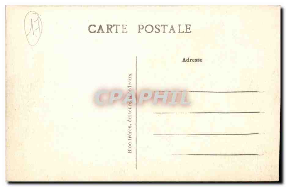 Royan - Vue d'ensemble de la Grande Conche - Maree Haute - CPA  — Rückseite