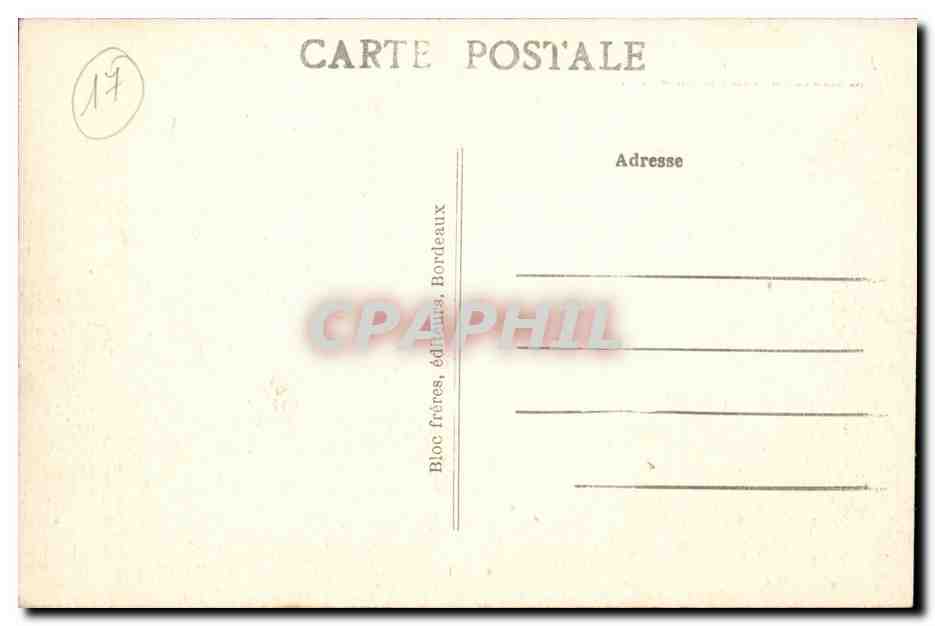 Royan - Les Nouveaux Jardin du Casino - CPA  — Rückseite