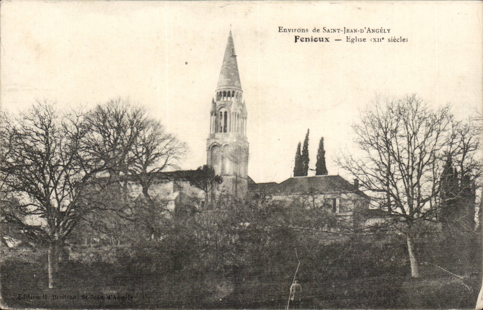Fenioux CPA Eglise Environs de Saint Jean d'angely