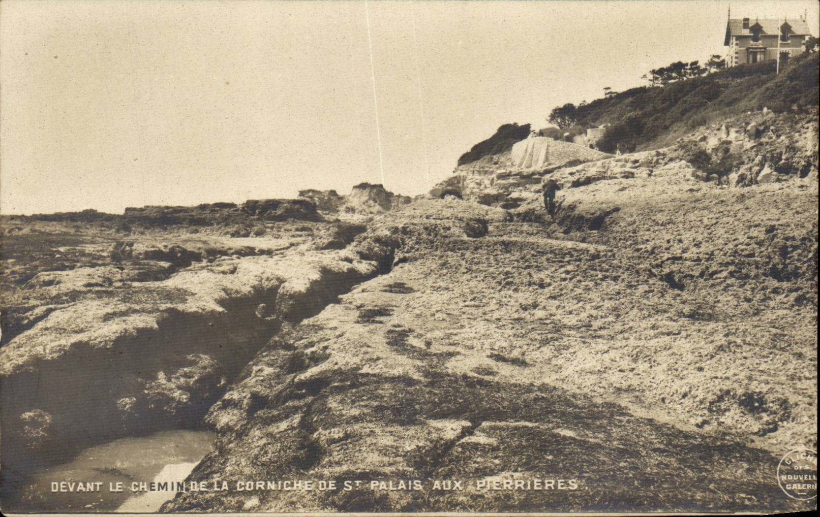 Devant le chemin de la corniche de St Palais aux Pierrieres — Nouvell Galerie