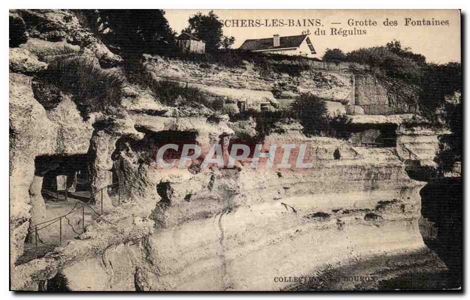 Schérs-les-Bains — Grotte des Fontaines et du Régulus