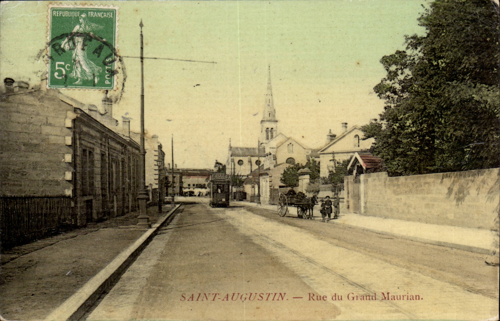SAINT-AUGUSTIN — Rue du Grand Maurian — Éditeur non identifié