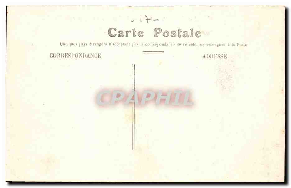La Rochelle — Vieilles Maisons, place du Marché — Vieilles Maisons, place du Marché — éditeur : CPAPHIL, n° 243 — Verso