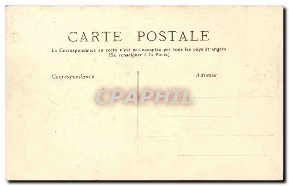 La Rochelle - La Cathédrale — vue de la façade — éditeur inconnu, n° 42 — Verso