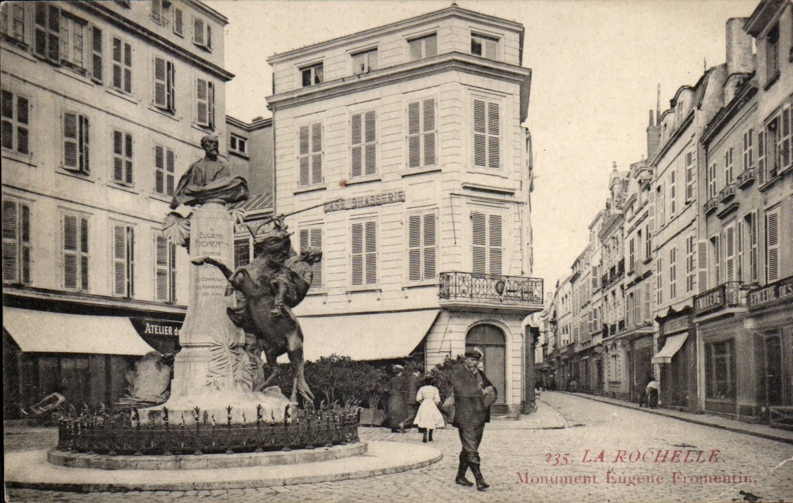 La Rochelle — Monument Eugène Fromentin — Atelier d'Eugène Fromentin