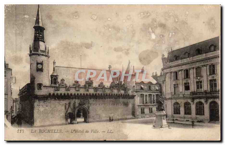 La Rochelle — L'Hôtel de Ville — LL. — n° 117