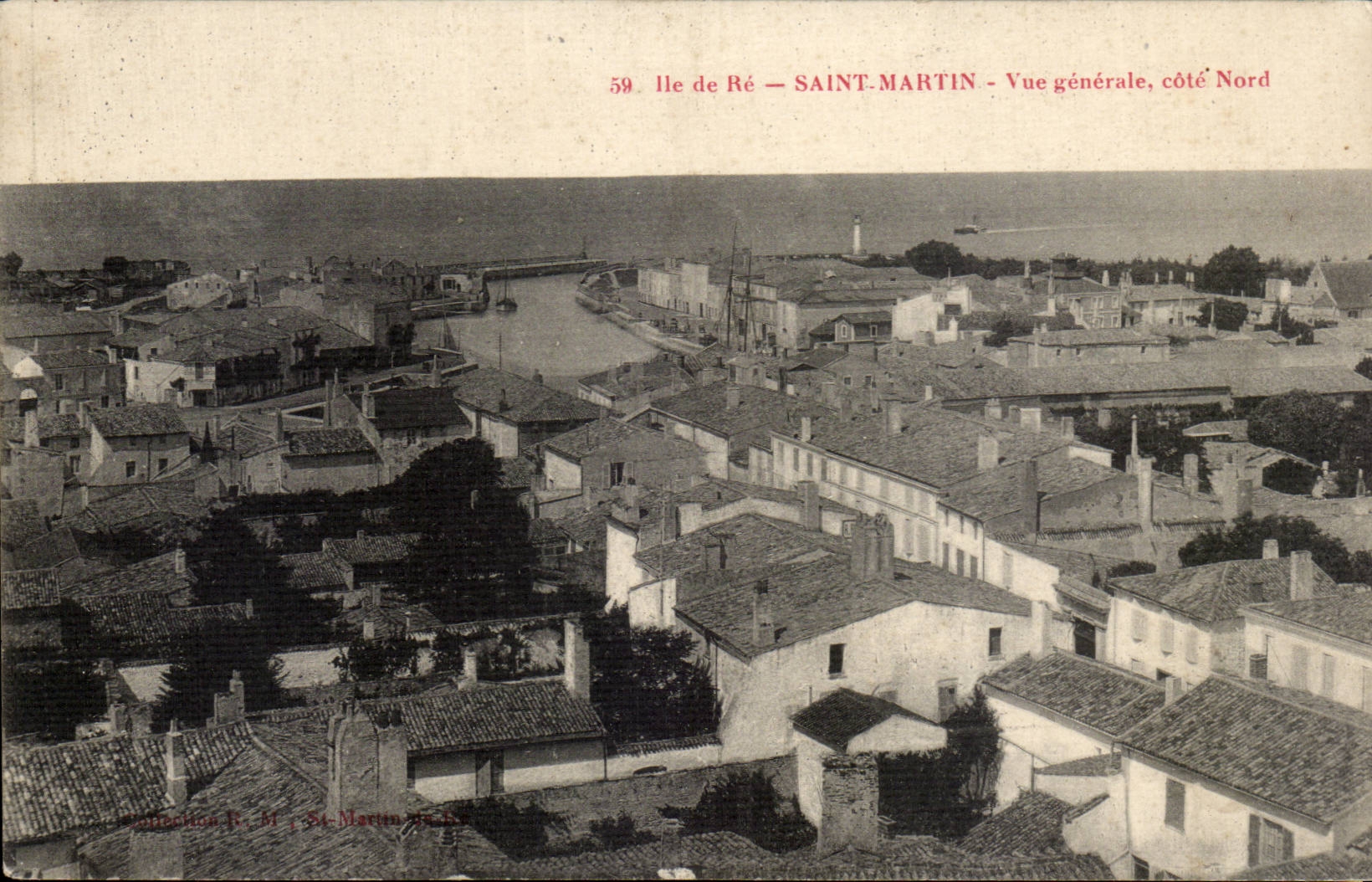 Insel Ré — SAINT-MARTIN — Allgemeiner Blick, nördliche Seite