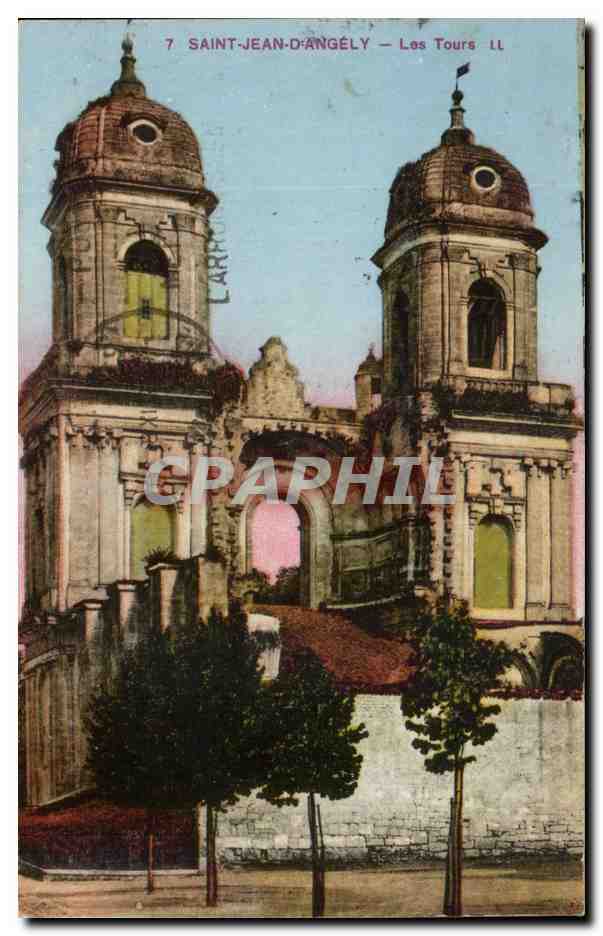 Saint Jean d'Angely CPA Les tours