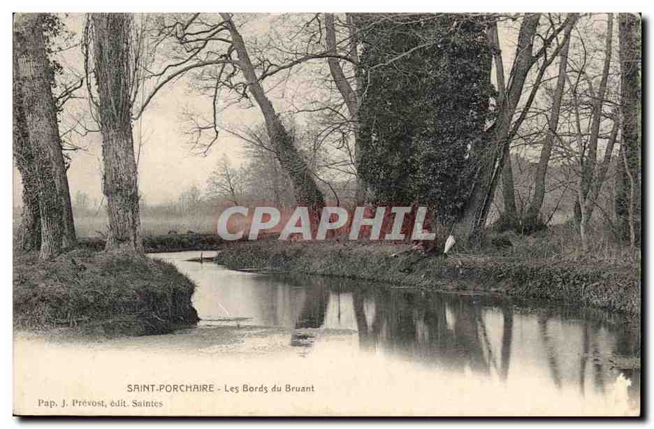 Saint Porchaire CPA Les bords du BRuant