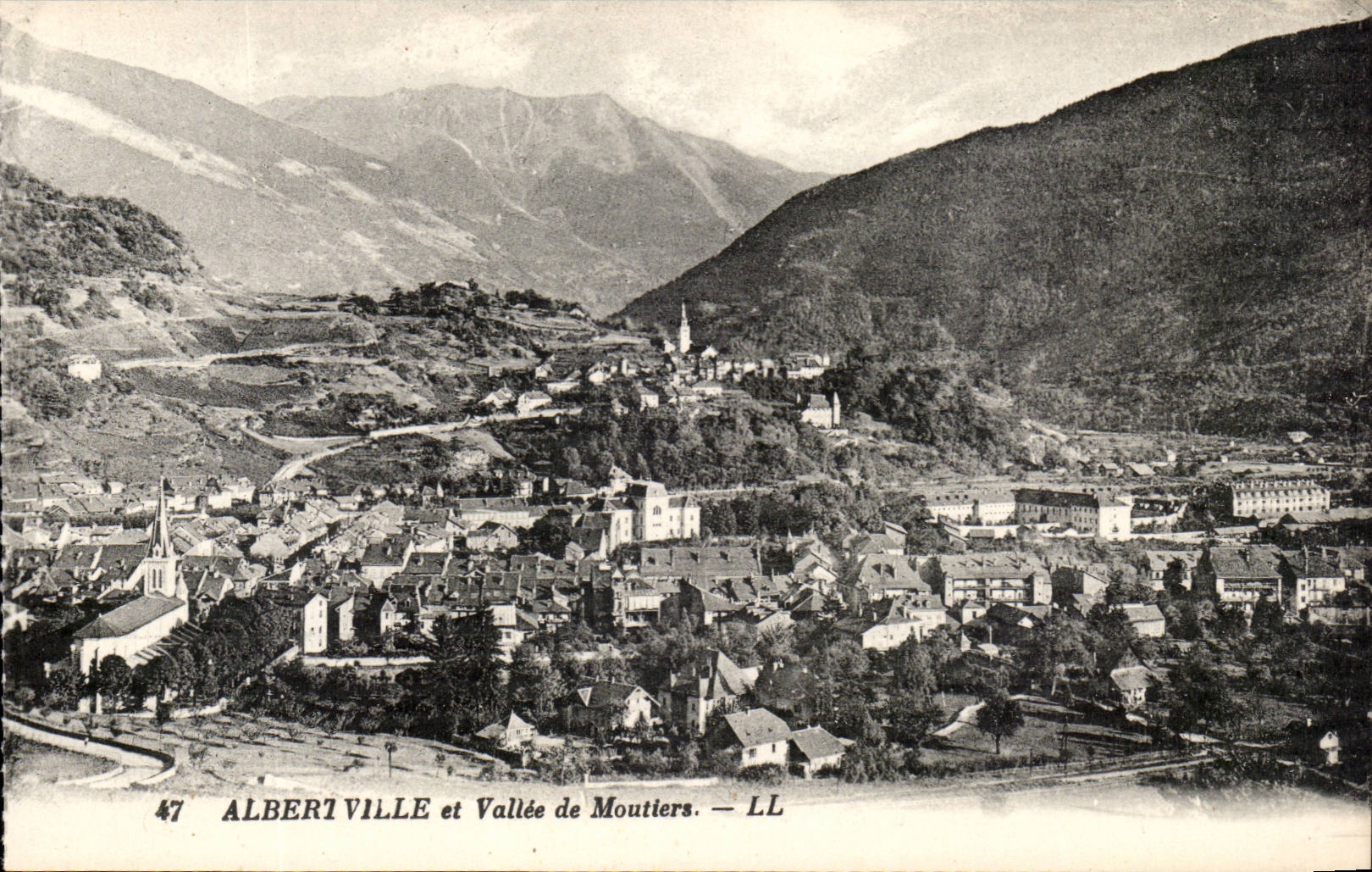 Albertville et vallee de Moutiers CPA 