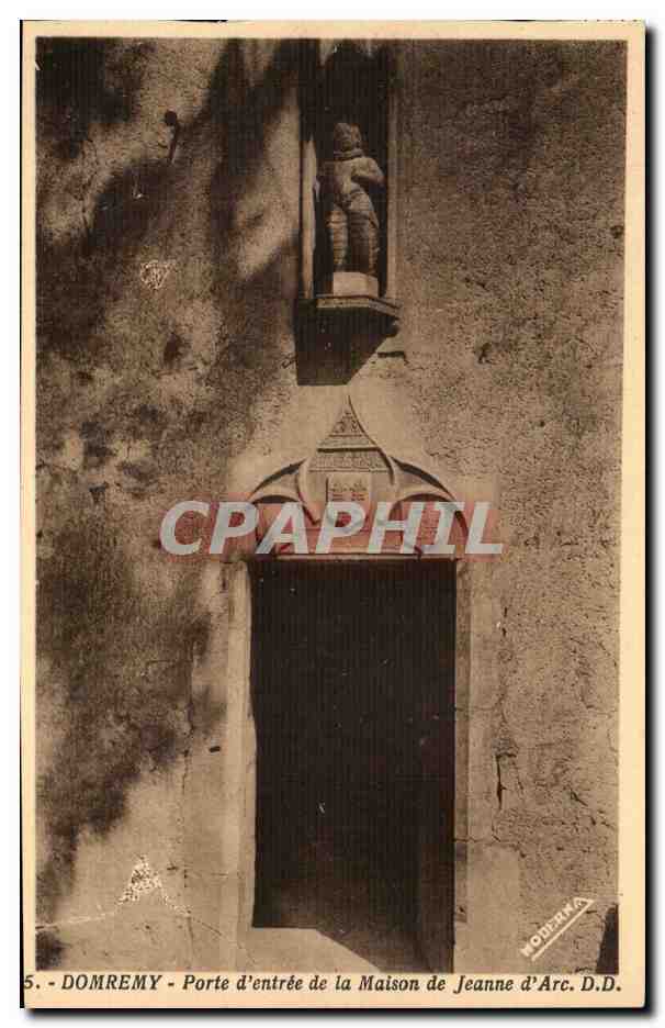 Domrémy - Porte d'entrée de la Maison de Jeanne d'Arc — Phototype Daniel Delbroy, Mirecourt