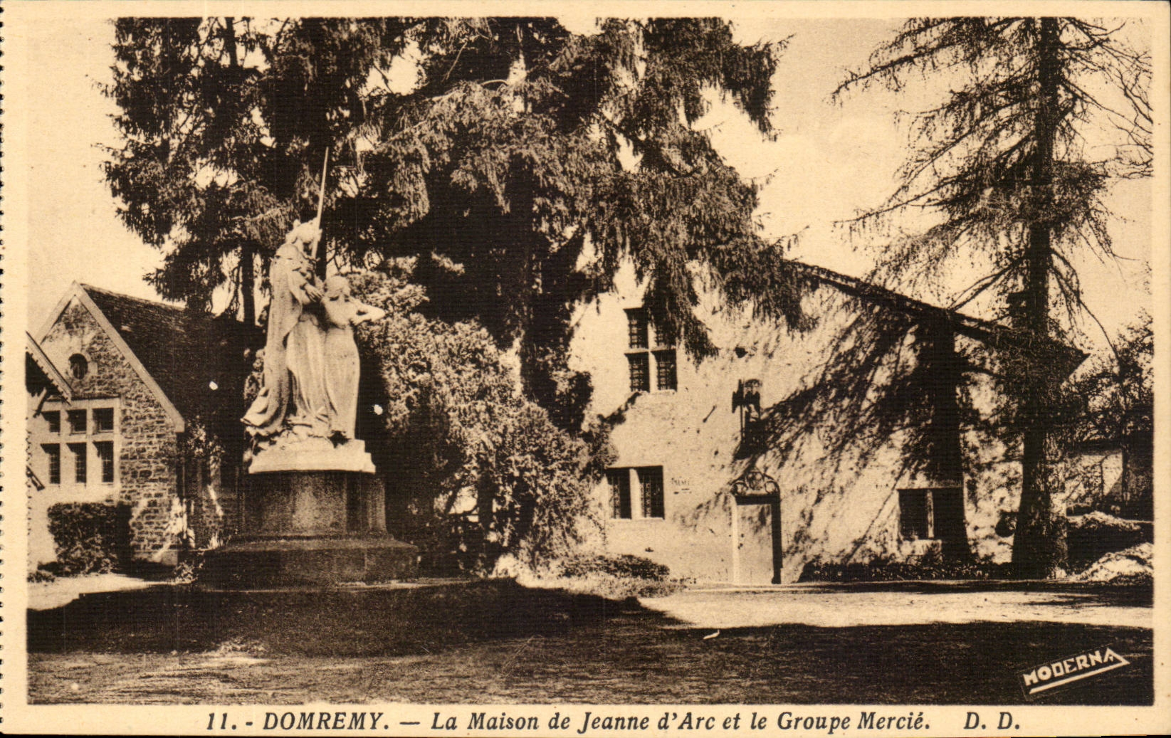 Domrémy — La Maison de Jeanne d'Arc et le Groupe Mercié — Moderana, n°11