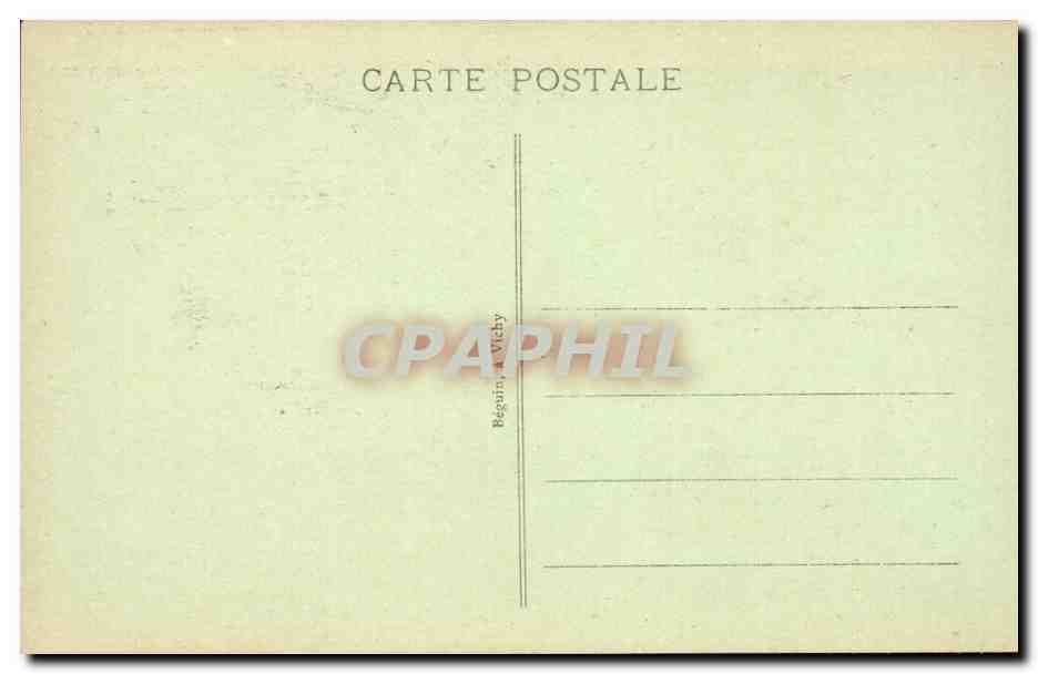 Moulins CPA Chapelle du lycee Banville Tombeau des ducs de Montmorency — Verso