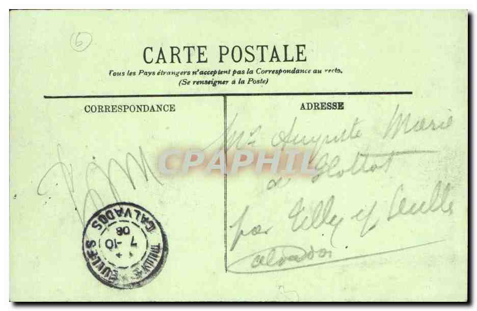 Bordeaux — La Caserne Xaintrailles — LL. — n°200 — Verso