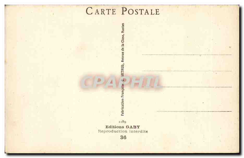 CPA Militaria Les permissions — Rückseite