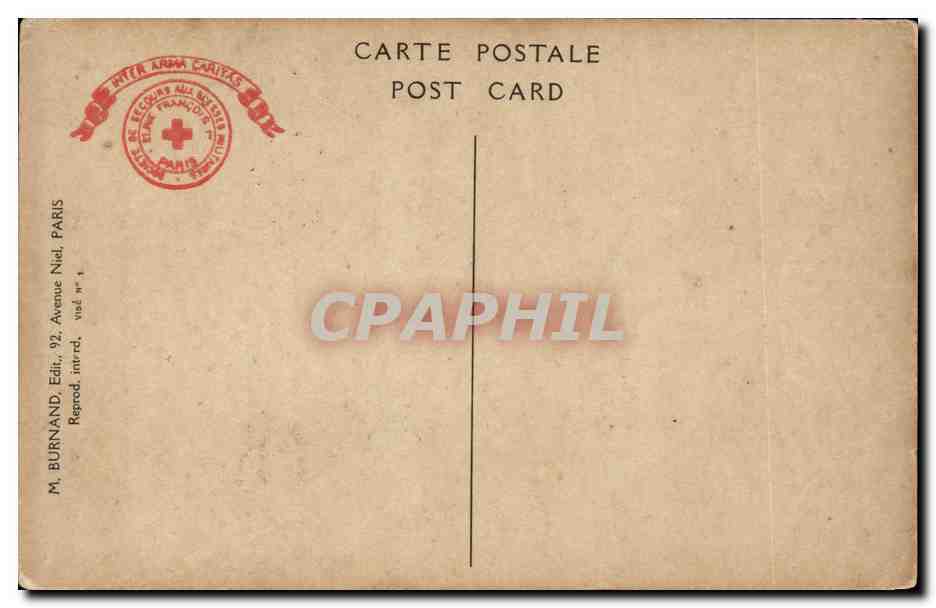 Général Joffre — Vainqueur de la bataille de la Marne — J.F. Bouchot — Verso