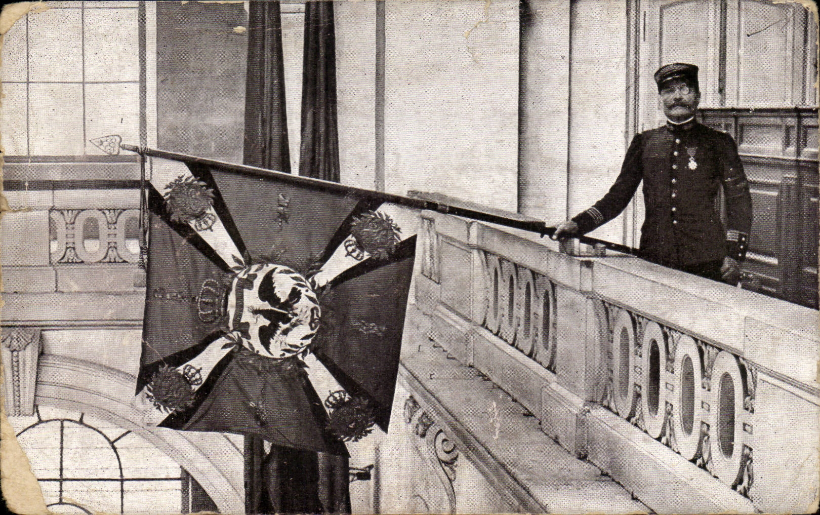 Sergeant-planton te Bordeaux — 1914 — onbekende uitgever, serie-nummer niet zichtbaar