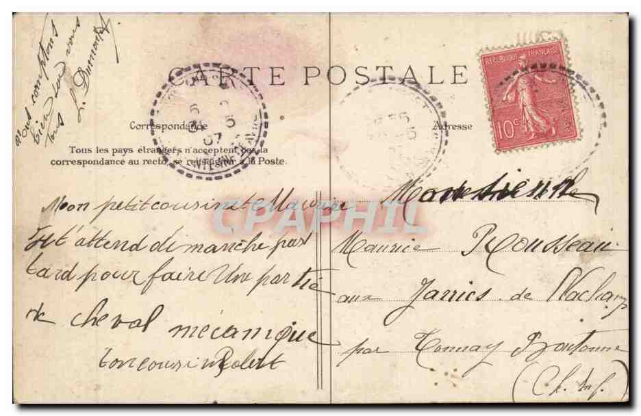 CPA Militaria Scenes de manoeuvre Le jus en campagne — Rückseite