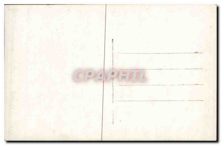 CPA Militaria General GAllieni — Rückseite