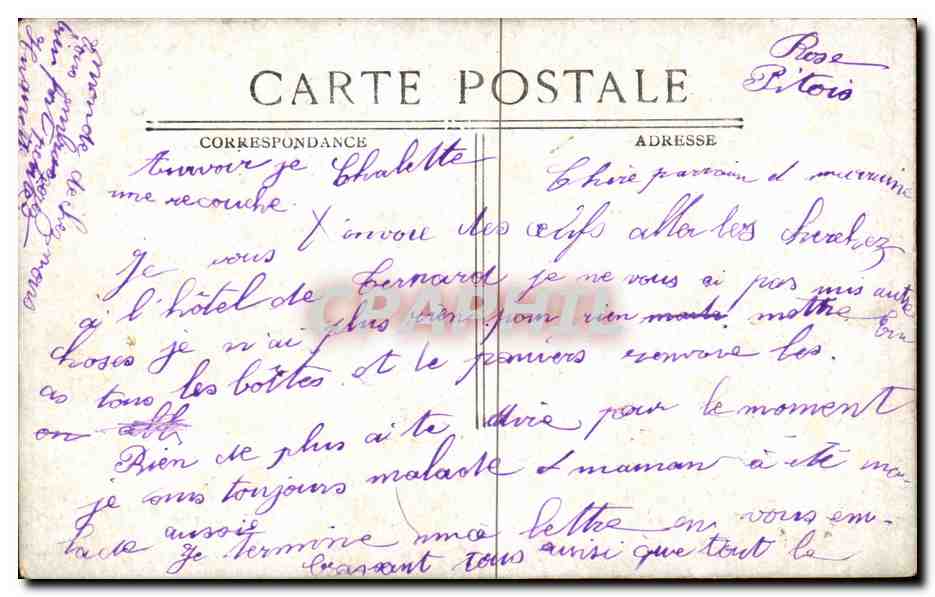 CPA Militaria En campagne Les repas du cantonnement — Rückseite